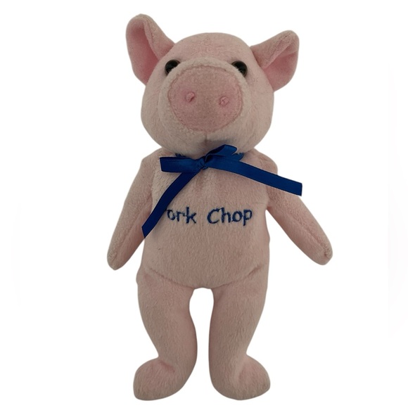 Herrington Other - HERRINGTON 2007 Cheesecake Factory Pork Chop Pink Pig Stuffed Animal